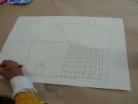 3D Drawing of a house